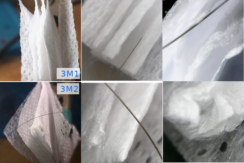 3M respirator layers