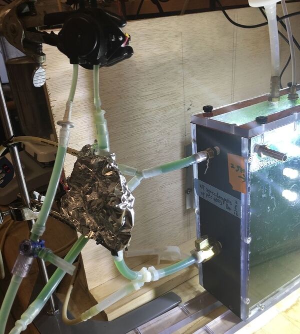 Sensor with foil wrap