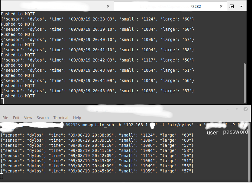 MQTT data path